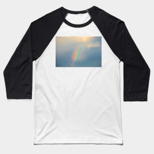 Small rainbow after rain at sunset Baseball T-Shirt